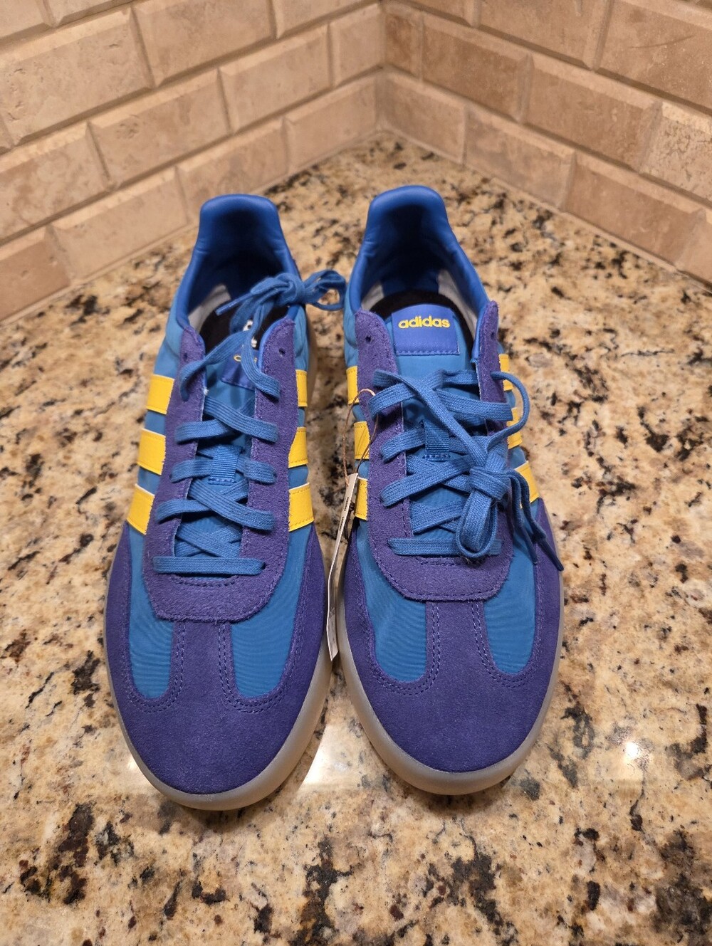 adidas Barreda Decode Blue Yellow Sneakers Men 10/Women NWT